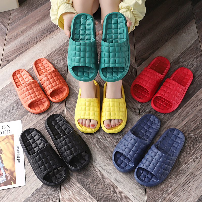 Men Shoes Size - 2026 Sommer-Badezimmer-Hausschuhe für Damen, Modische Weichsohlen-EVA-Innenschuhe,