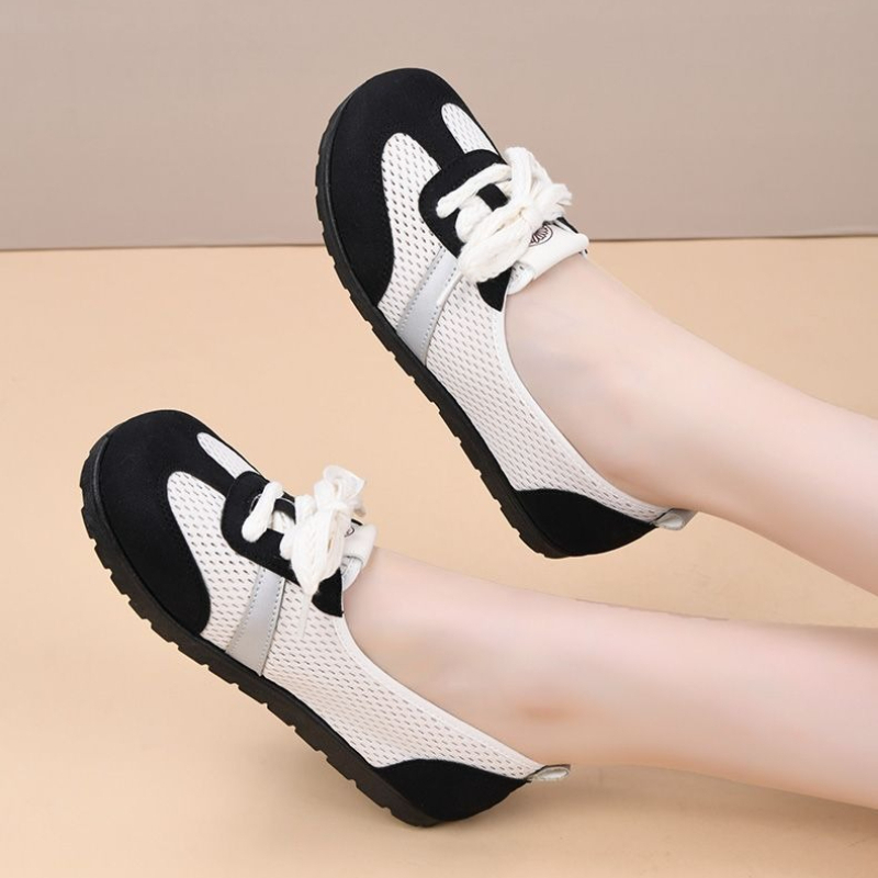 Mesh Trainer Breathable - Retro Vintage Trainer Damenschuhe Slip-on Mesh