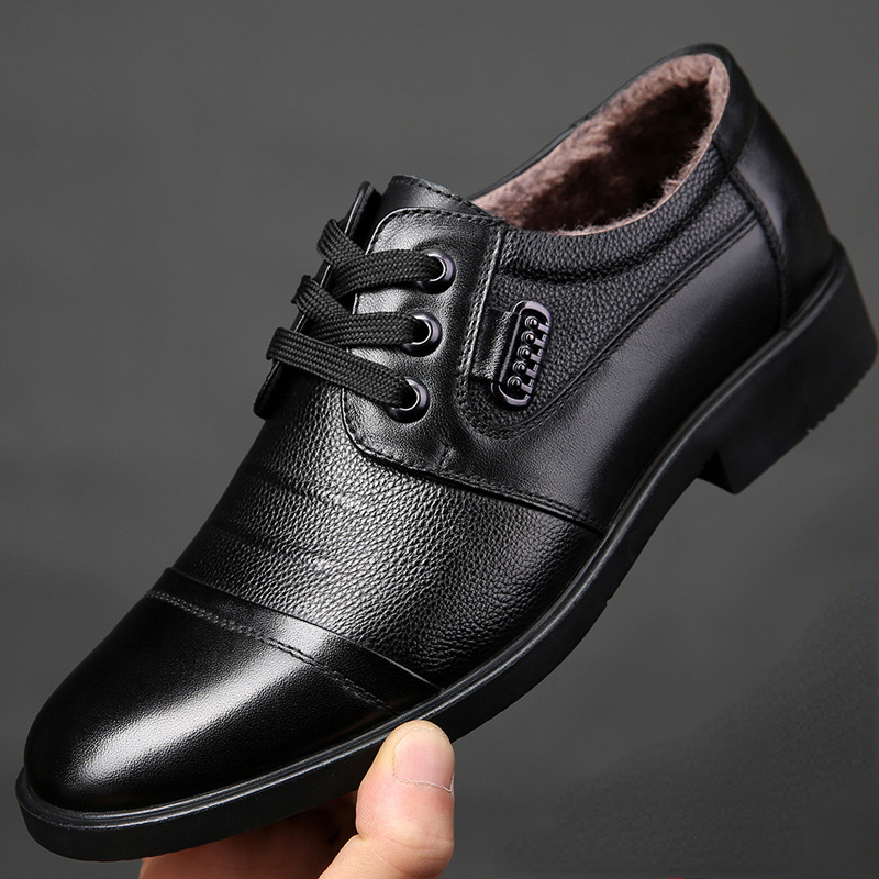 Men Shoes For Office Work - Winter Männer Aus Echtem Leder Formale