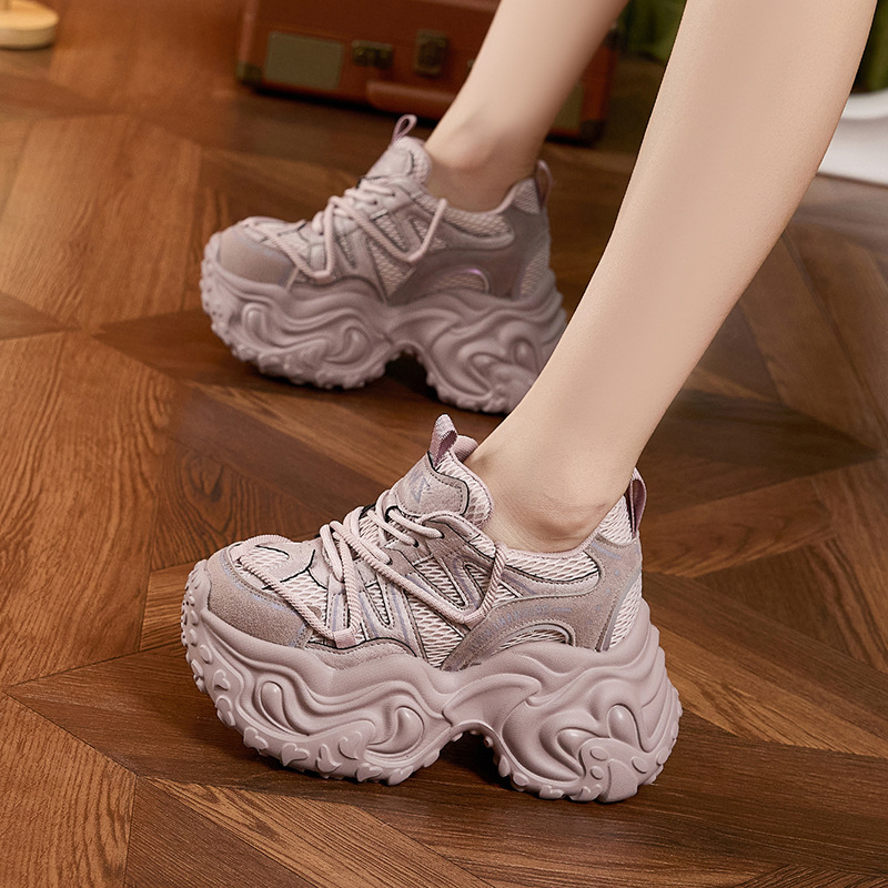Neue High-Platform-Sneaker für – Mesh Trainer Breathable Bewertung und Preis
