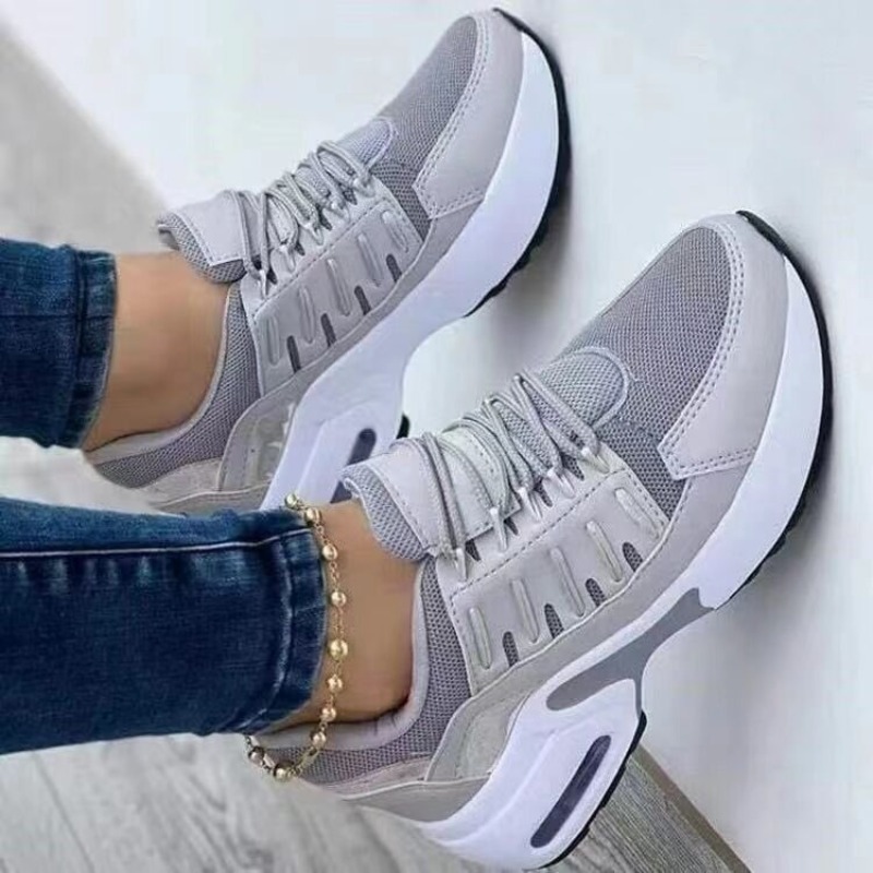 Damenmode-Sneaker mit Plateau, – Mesh Trainer Breathable Bewertung und Preis