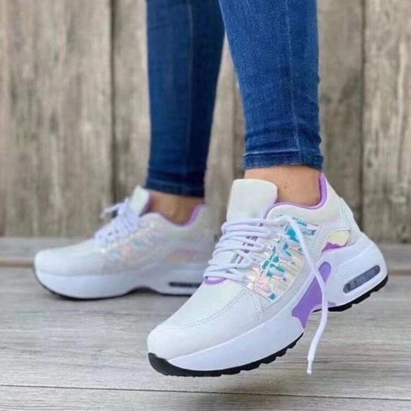 Damenmode-Sneaker mit Plateau, – Mesh Trainer Breathable Bewertung und Preis