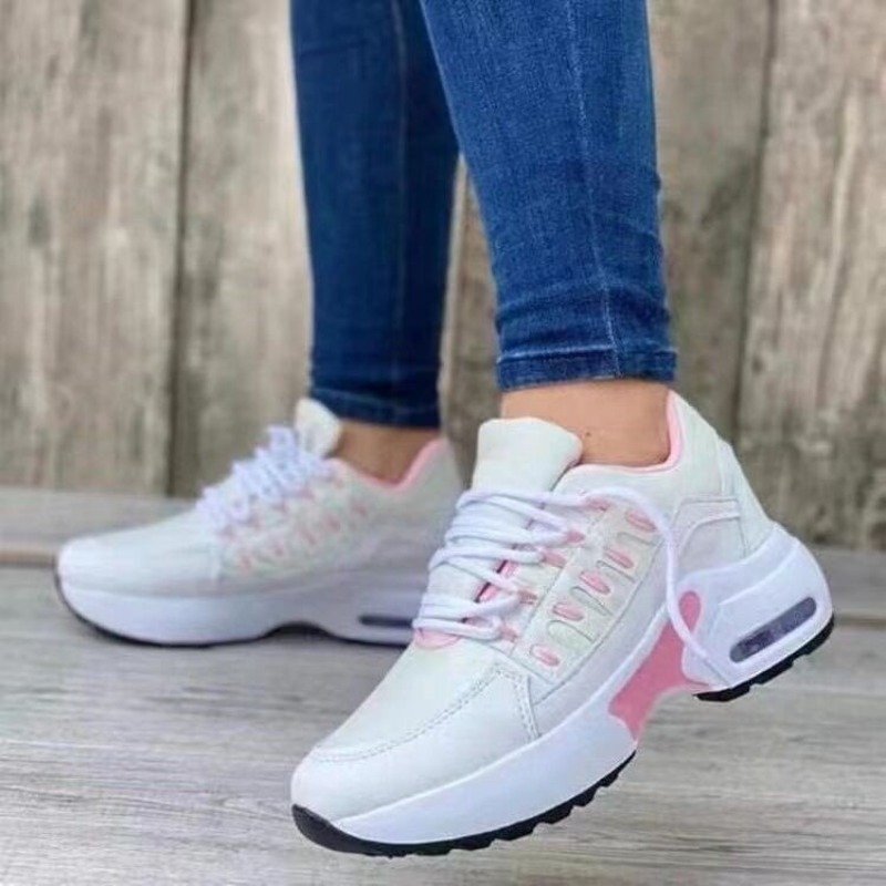 Damenmode-Sneaker mit Plateau, – Mesh Trainer Breathable Bewertung und Preis